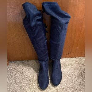 NWOT Madden Girl Prissley Over-The-Knee Slouch Tassel Boots